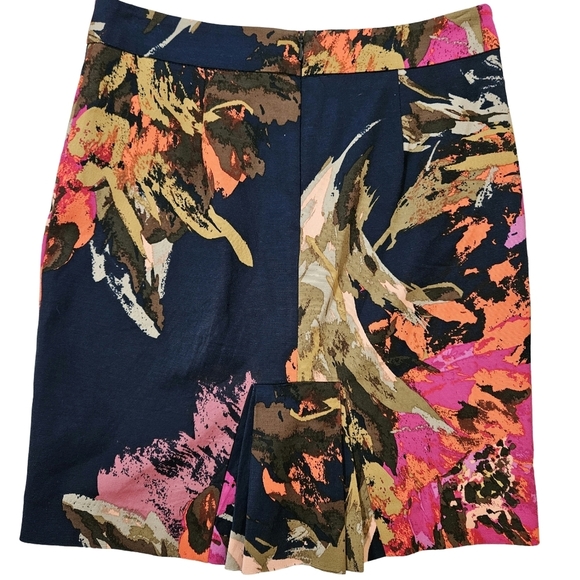 Trina Turk "Miki" Print Pencil Skirt, Size 0 - Picture 3 of 8